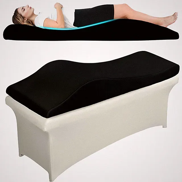 Ergonomic Lash Bed Topper Massage Table Pad, 30D Foam Esthetician Beds Mattre...