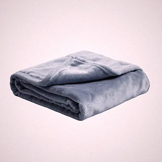 Plush Velvet Fleece Bed Blanket, Lightweight Queen Size Blanket, Soft Fuzzy C...