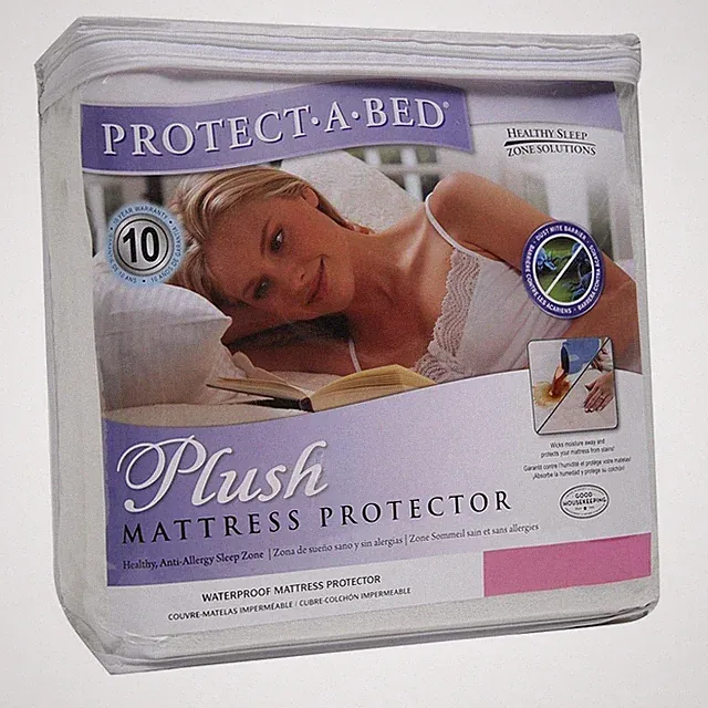 Protect A Bed Waterproof Plush Mattress Protector Twin Size