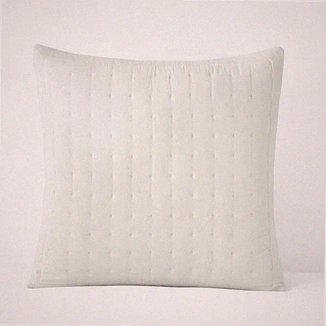 Tufted Stitch Velvet Quilted Sham-Legends Luxury|6513