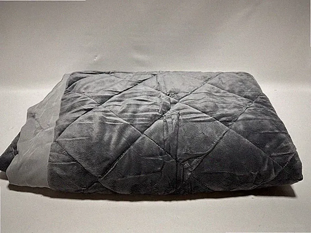 YinInpaul Twin Velvet Mattress Pad Fleece Protector Gray 18” Deep